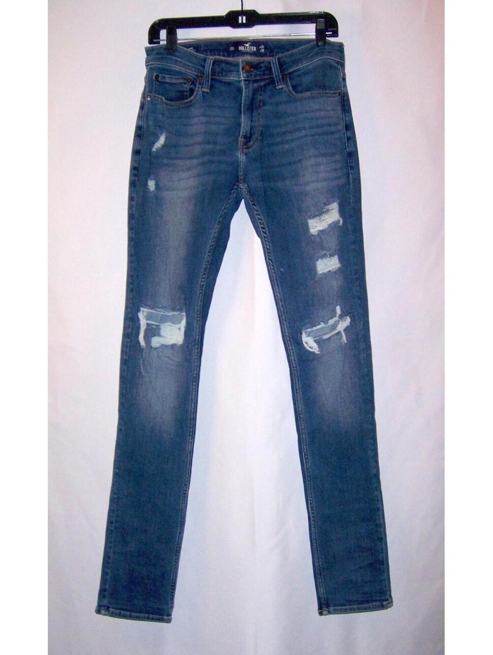 Hollister Men's Stacked Skinny Jeans W31 x L32 - Distressed